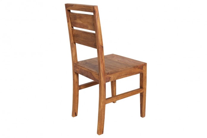 Chaise en bois massif sheesham livrée montée Corex™