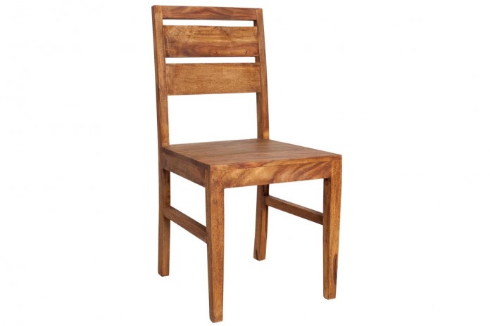 Chaise en bois massif sheesham livrée montée Corex™