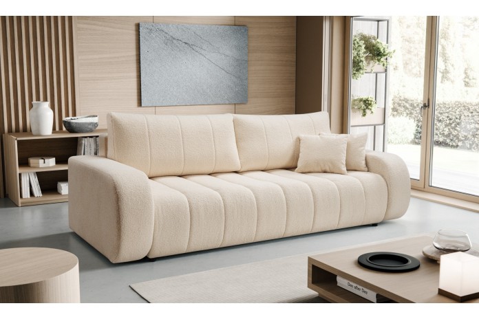 Canapé convertible 3 places - LOBA 248 cm