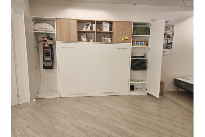 OFFRE EXPO CHOC – LIT ESCAMOTABLE PREMIUM 140x200 – COMPLET – -40% IMMÉDIAT