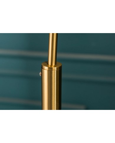 Lampadaire Arc Doré Base Marbre 205 cm Big Bow