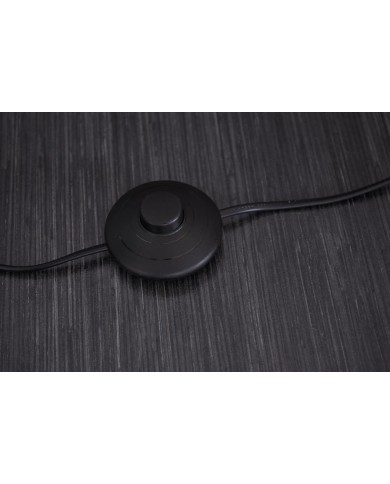 Lampadaire avec 5 branches orientables noir & or base en marbre 205 cm Five lights
