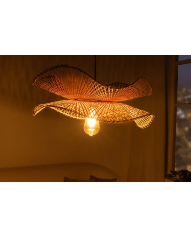 Suspension Bambou Naturel ORGANIC LIVING 50 cm