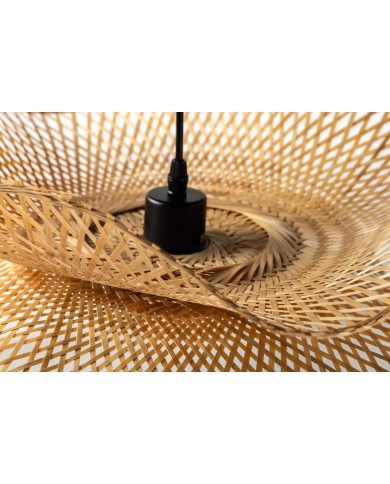 Suspension Bambou Naturel ORGANIC LIVING 50 cm