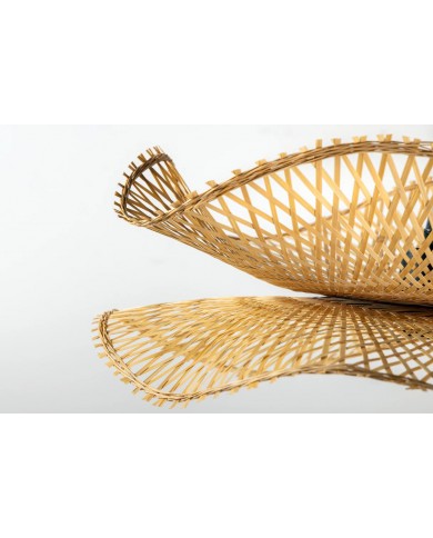 Suspension Bambou Naturel ORGANIC LIVING 50 cm