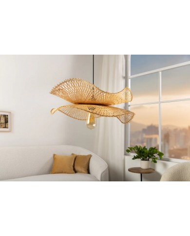 Suspension Bambou Naturel ORGANIC LIVING 50 cm
