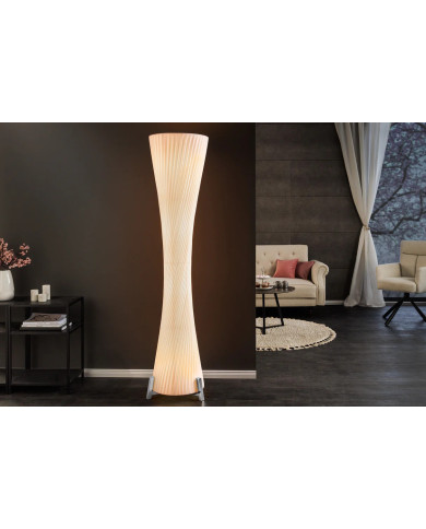 Lampadaire Blanc Pur LUMINA SNOW 180cm