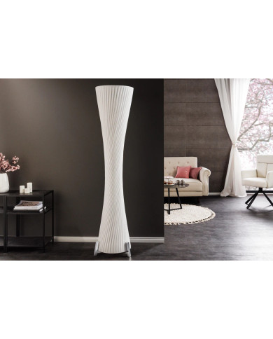 Lampadaire Blanc Pur LUMINA SNOW 180cm