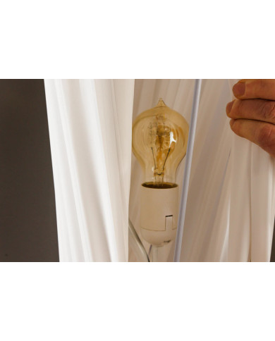 Lampadaire Blanc Pur LUMINA SNOW 180cm