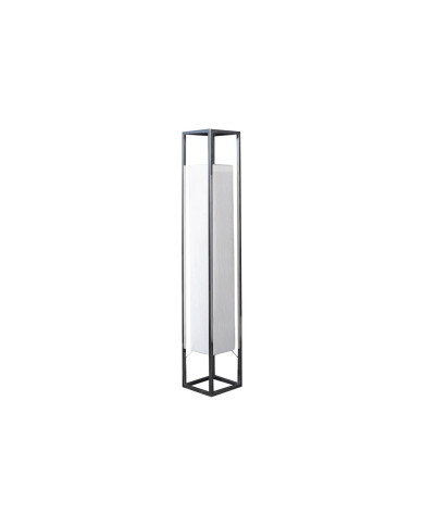 Lampadaire Design AGAPE Blanc & Argent 120 cm