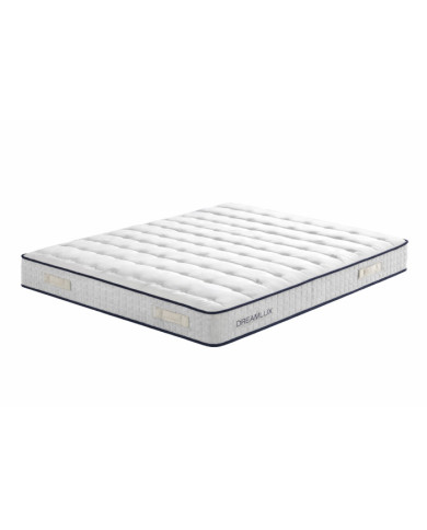 Pack Lit Escamotable DELUXE Blanc Mat 140×200 – Confort Hôtelier + Oreillers Offerts