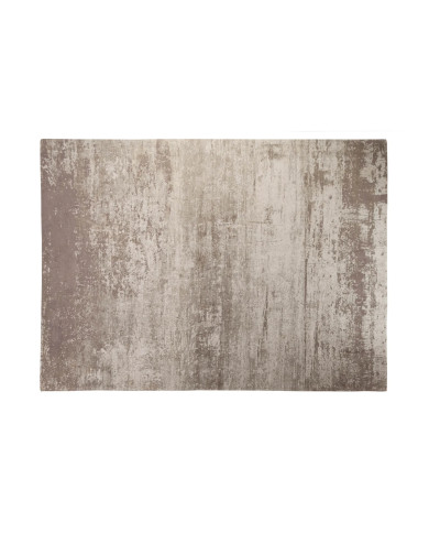 Tapis grand format 350x240 cm MODERN ART – Beige gris contemporain, texture douce et compatible chauffage au sol
