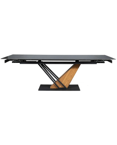 Pack Prestige : Table Céramique Extensible 160(220) x 90 cm GENESE + 6 Chaises ALAN pour 1€ de plus !