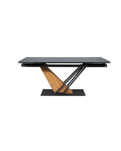 Pack Prestige : Table Céramique Extensible 160(220) x 90 cm GENESE + 6 Chaises ALAN pour 1€ de plus !