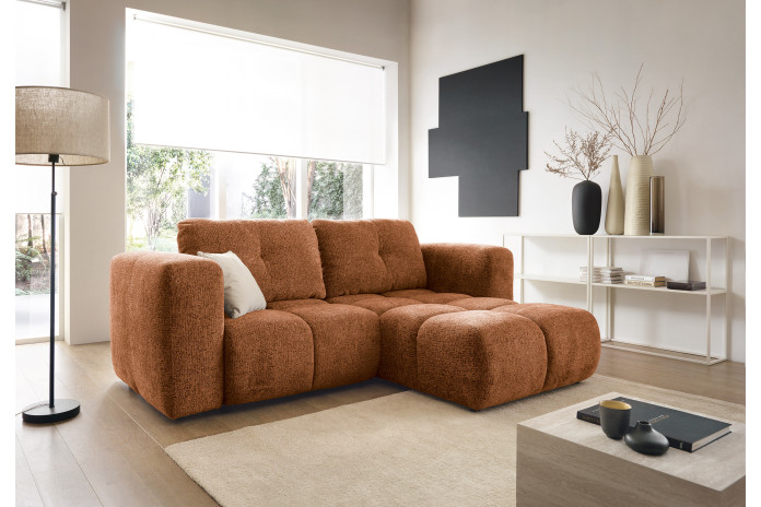 Canapé d’Angle MADIBA I | Réversible, Convertible & Design Arrondi