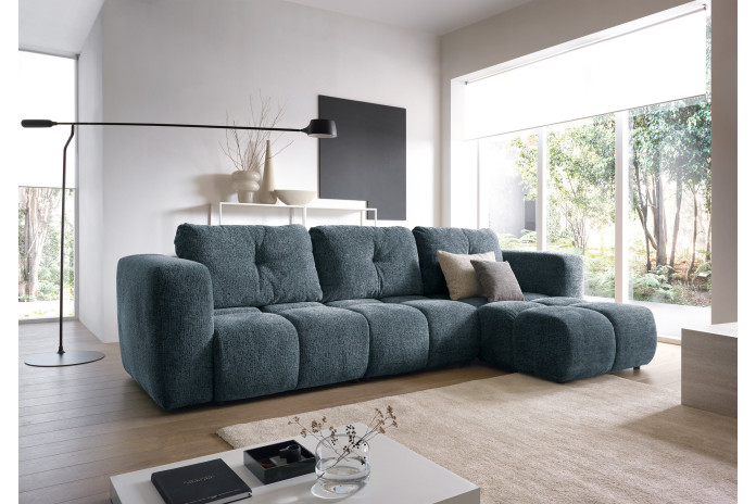 Canapé d’Angle XL MADIBA III | 336 cm | Double Coffre & Convertible