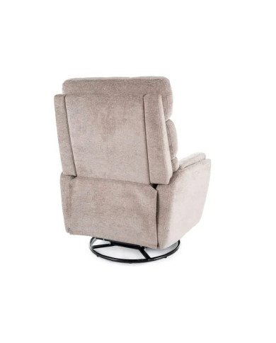 Fauteuil Inclinable Pivotant 360° manuel Argos Raven Beige | Seul Point d'Essai Régional