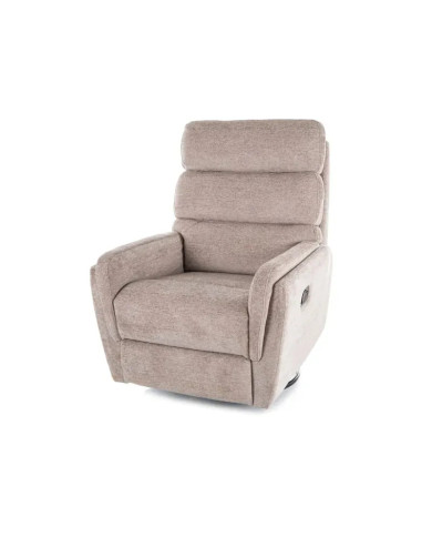 Fauteuil Inclinable Pivotant 360° manuel Argos Raven Beige | Seul Point d'Essai Régional