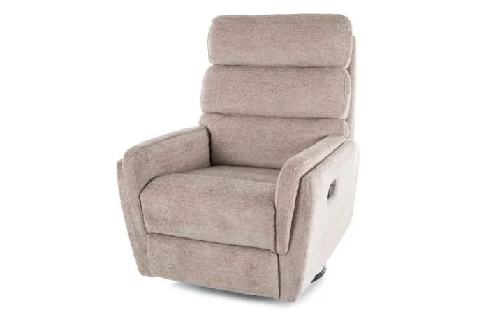 Fauteuil Inclinable Pivotant 360° manuel Argos Raven Beige | Seul Point d'Essai Régional