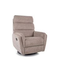 Fauteuil Inclinable Pivotant 360° manuel Argos Raven Beige | Seul Point d'Essai Régional