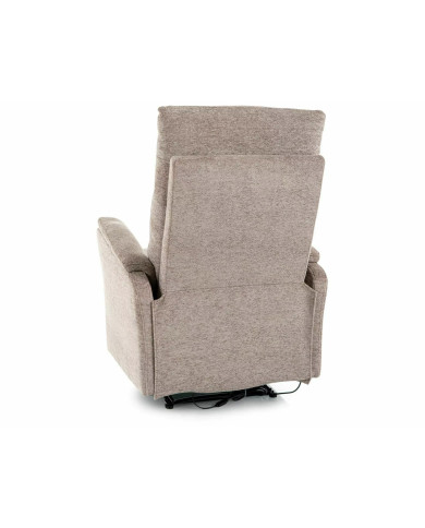Fauteuil de Relaxation Électrique ATLAS - Tissu Raven Beige | Expert Gain de Place