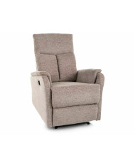 Fauteuil de Relaxation Électrique ATLAS - Tissu Raven Beige | Expert Gain de Place