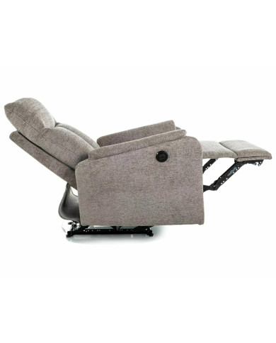 Fauteuil de Relaxation Électrique ATLAS - Tissu Raven Gris | Expert Gain de Place