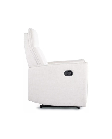 Fauteuil Relax Inclinable MANUEL Beige Clair OASIS
