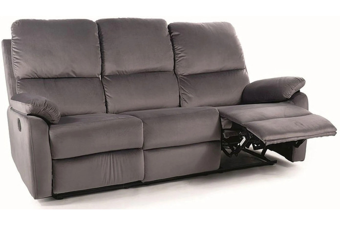 Canapé Relax 3 Places HORIZON Famille - Grand Couchage 140x200cm