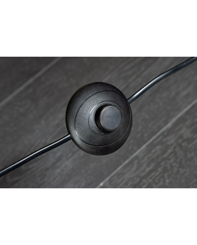 Lampadaire Sculptural Bois Naturel & Métal 166 cm Canyon