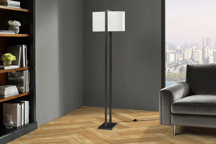 Lampadaire Design CEEN 160cm Noir et Blanc | Promo Mobili & Co