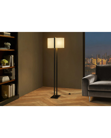 Lampadaire Design CEEN 160cm Noir et Blanc | Promo Mobili & Co