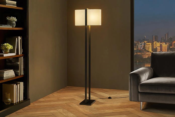 Lampadaire Design CEEN 160cm Noir et Blanc | Promo Mobili & Co