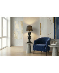 Lampe Sculpture L'AURIGE 72cm Noire | Design Chic Mobili & Co