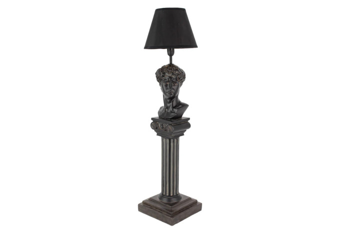 Lampe Sculpture L'AURIGE 72cm Noire | Design Chic Mobili & Co