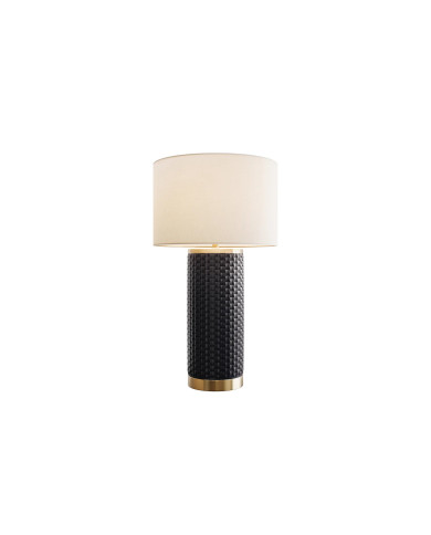 Lampe Céramique VENDÔME 70cm Noir et Or | Chic Mobili & Co