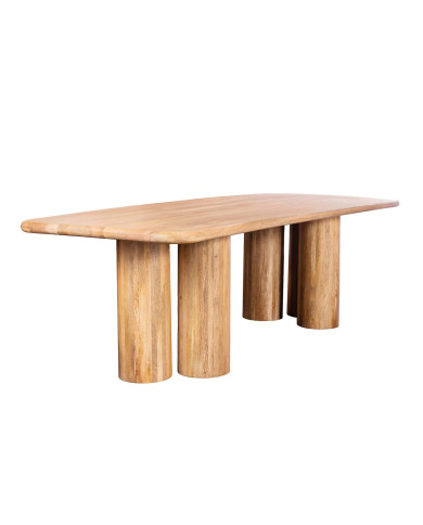 Table Manguier BAOBAB 240cm | 6 Pieds Troncs Design Unique