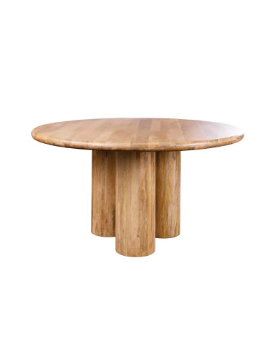 Table Ronde BAOBAB Ø 140cm Manguier Massif | Mobili & Co Annonay