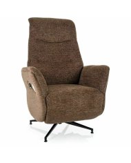Fauteuil Relax Inclinable Nestor Raven Beige - Confort Premium