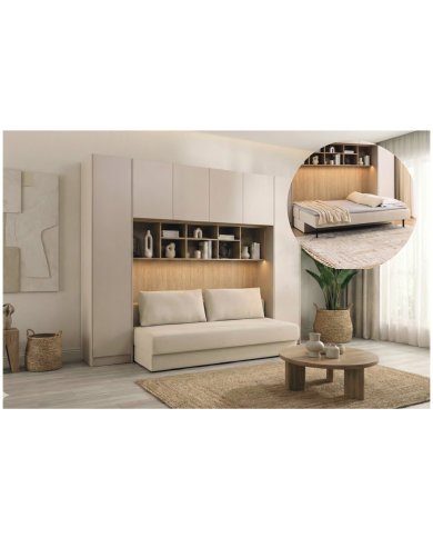 Pont de Lit avec Canapé Convertible AMBIANCE | Altera Mobilier
