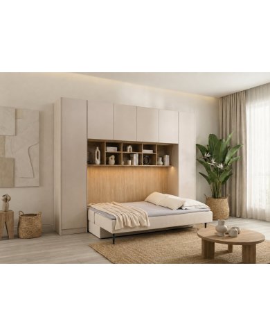 Pont de Lit avec Canapé Convertible AMBIANCE | Altera Mobilier