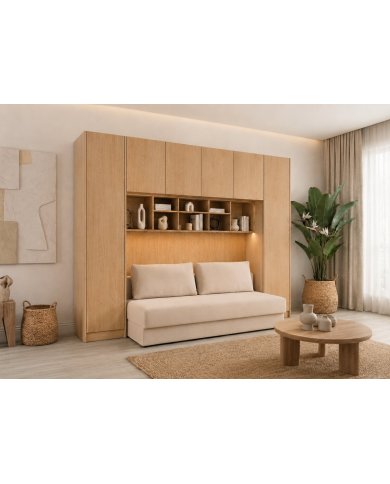 Pont de Lit avec Canapé Convertible AMBIANCE | Altera Mobilier