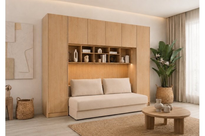 Pont de Lit avec Canapé Convertible AMBIANCE | Altera Mobilier