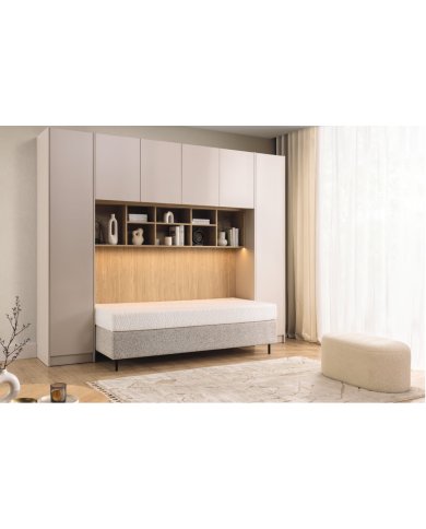 Pont de Lit avec Canapé Convertible AMBIANCE | Altera Mobilier