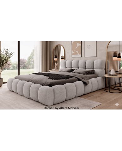 Lit Coffre Cagliari Absolute Design | Sommier et coffre Inclus | Altera