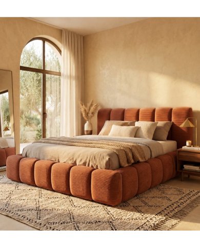 Lit Coffre Sirmione Slim Design | Sommier Inclus | Altera