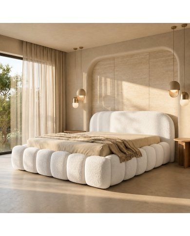Lit Coffre Firenze Slim Design | Sommier et coffre Inclus | Altera