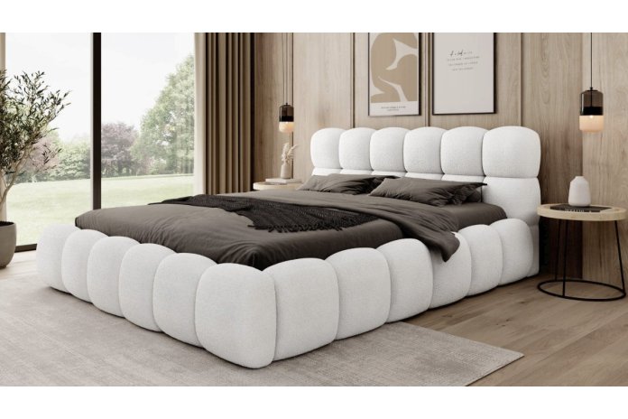 Lit Coffre Cagliari Absolute Design | Sommier et coffre Inclus | Altera