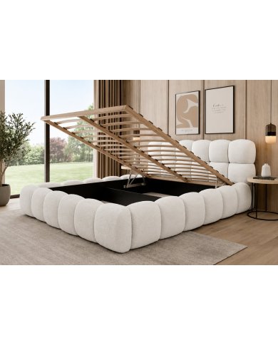 Lit Coffre Cagliari Absolute Design | Sommier et coffre Inclus | Altera