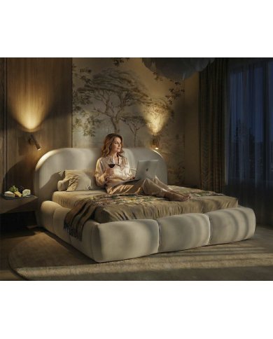 Lit Coffre Verona | Sommier & Rangement Inclus | Altera Mobilier